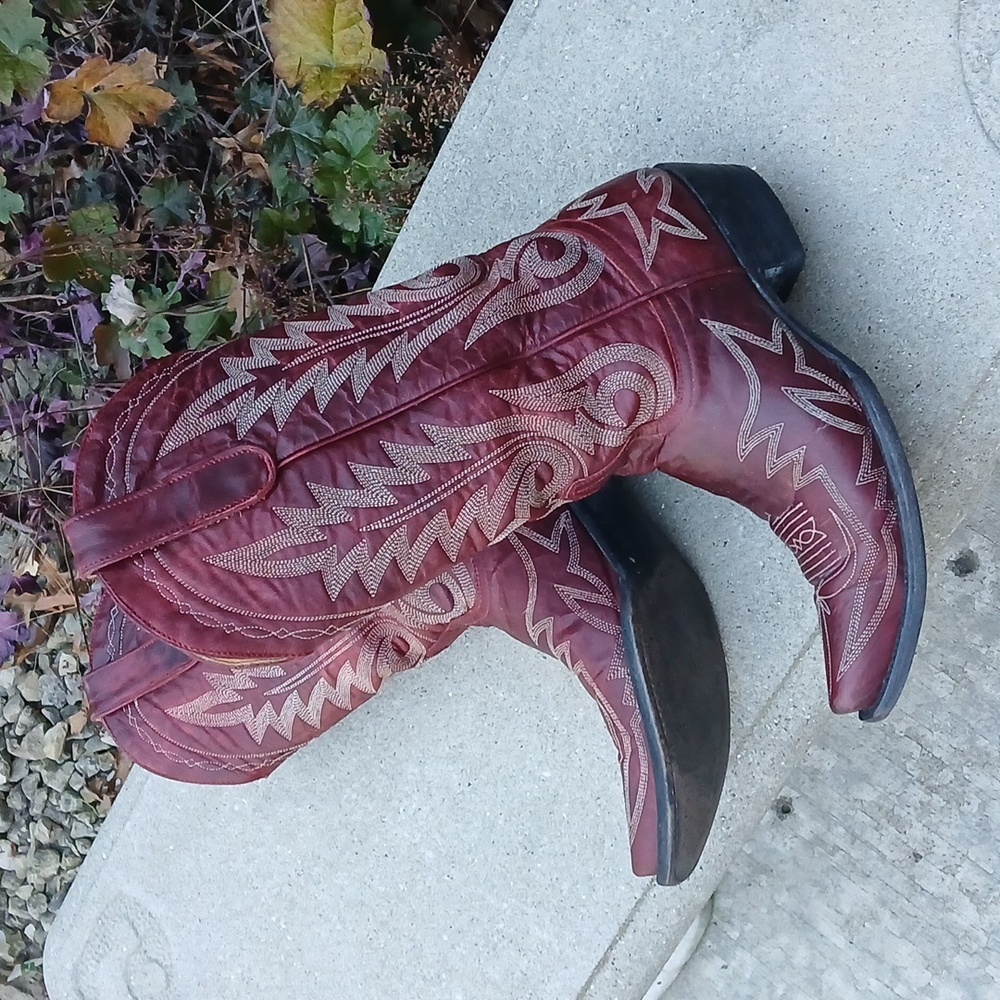 OLD GRINGO WOMEN'S NEVADA RED 13" BOOT Sz 8.5 GUC - Picture 5 of 16
